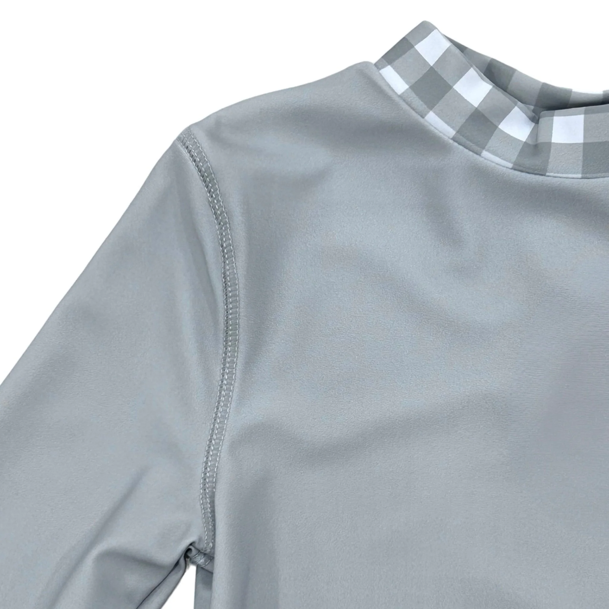 Rashguard - Grey Gingham - Image 5