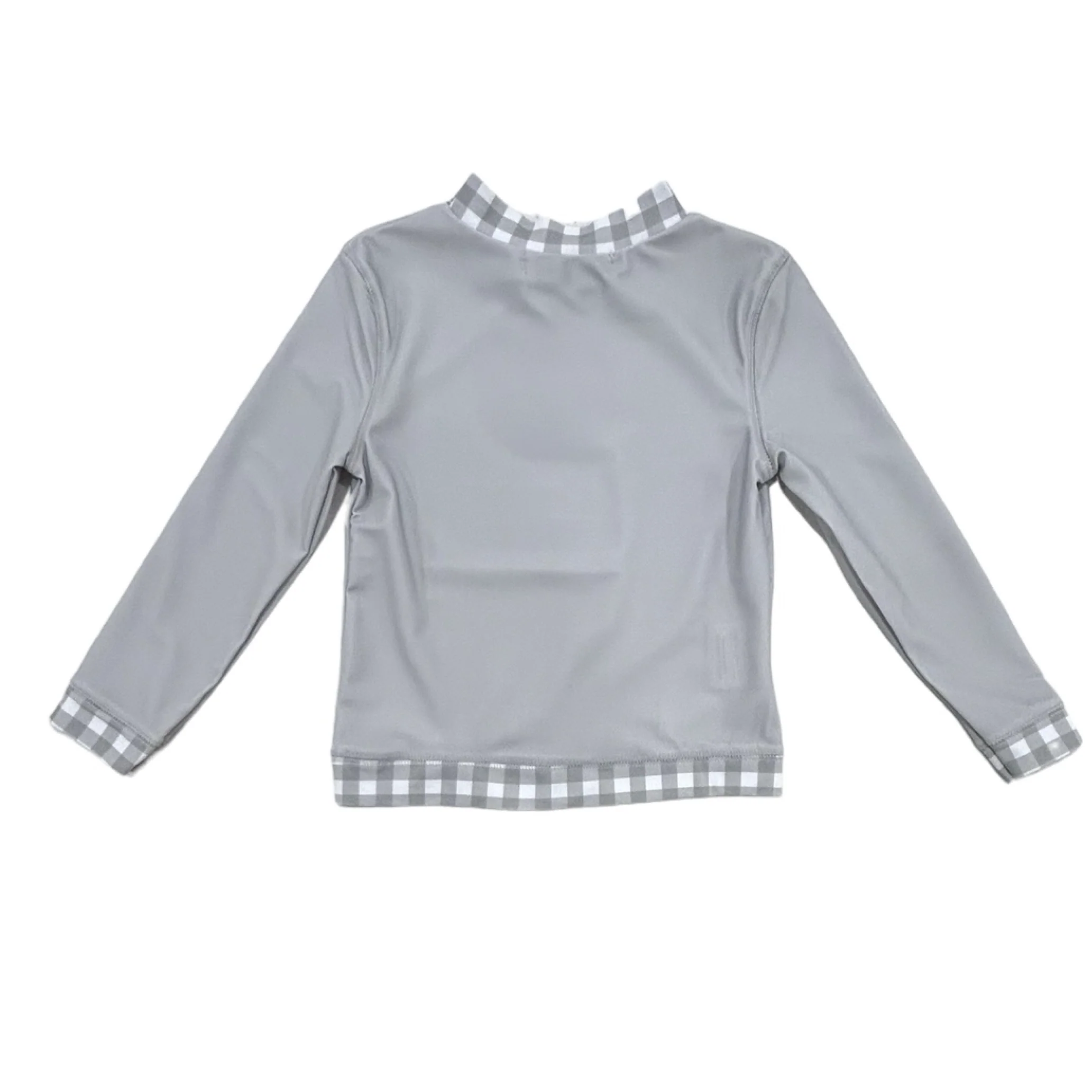 Rashguard - Grey Gingham - Image 6