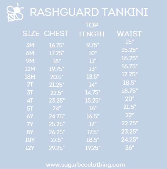 Rashguard Tankini - Daisy Daydreams - Image 7