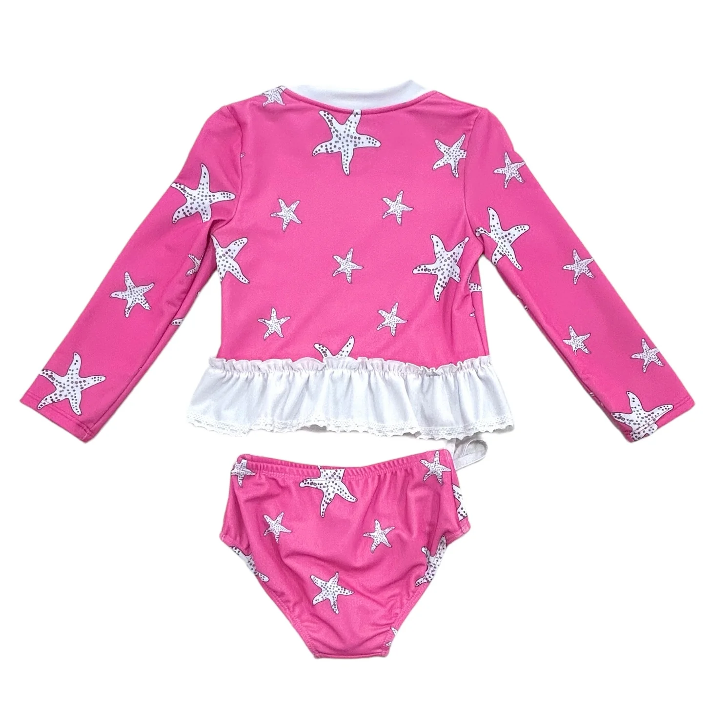 Rashguard Tankini - Pink Starfish - Image 6