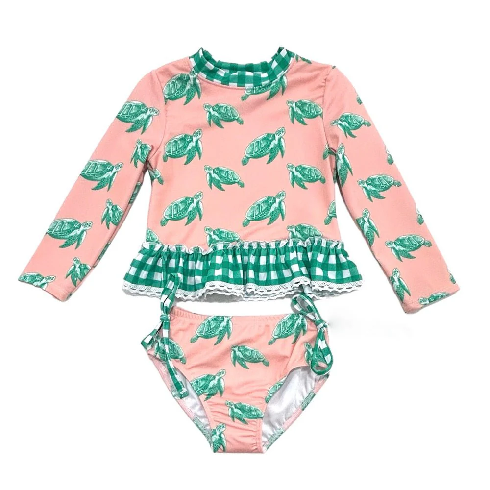 Rashguard Tankini - Sea Turtles - Image 8