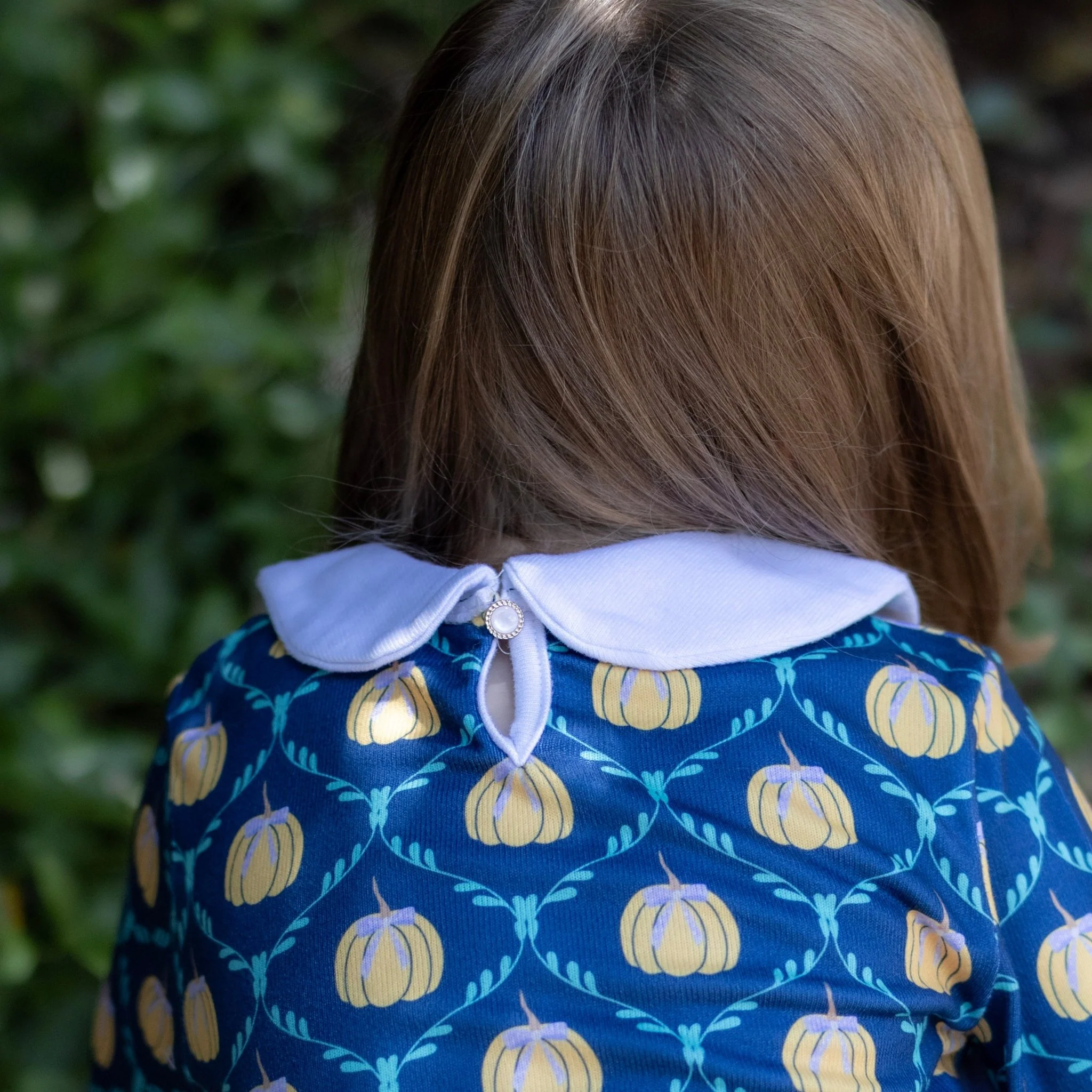 Rebecca Peter Pan LS Bow Sweater - Heirloom Harvest - Image 4