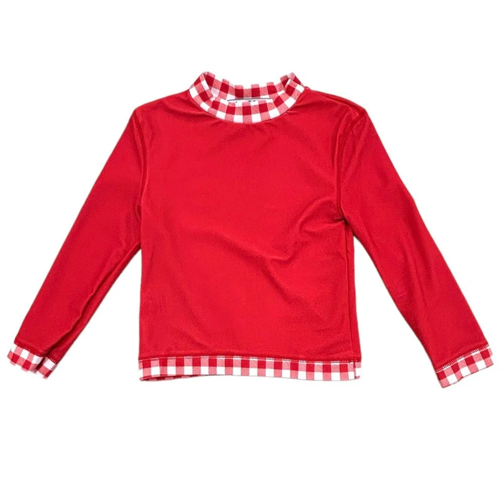 Rashguard - Red Gingham - Image 10