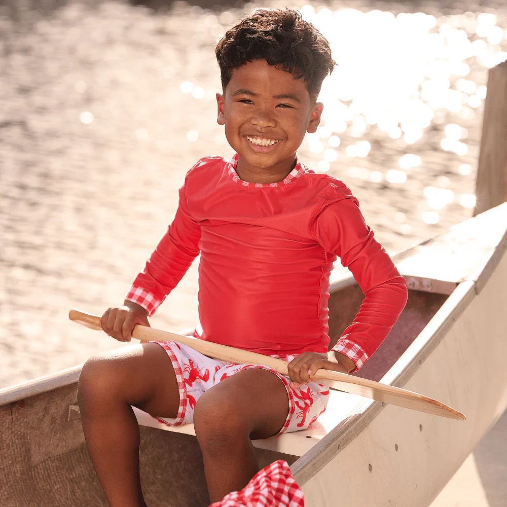 Rashguard - Red Gingham - Image 6
