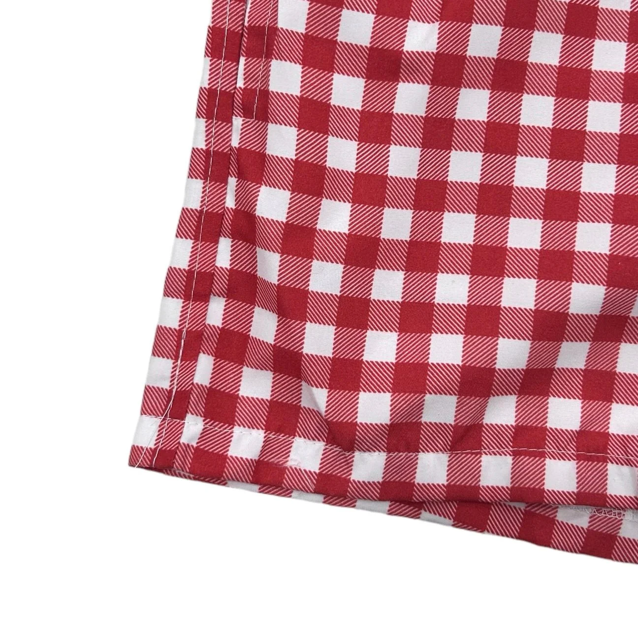 Swim Shorts - Red Gingham - Image 7