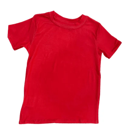 Red Short Sleeve Tee - Image 5