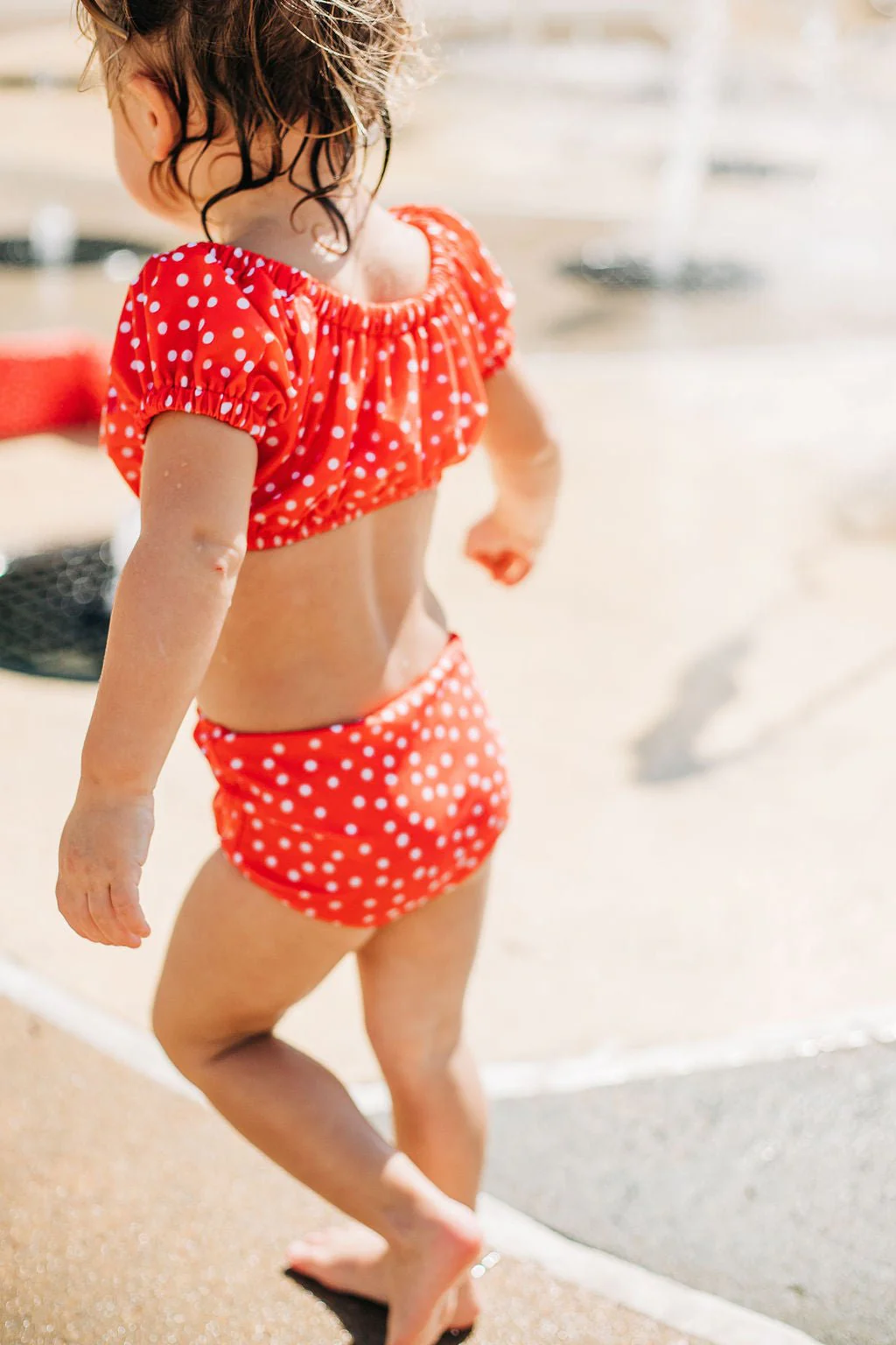 Retro Bikini - Red Dots - Image 3