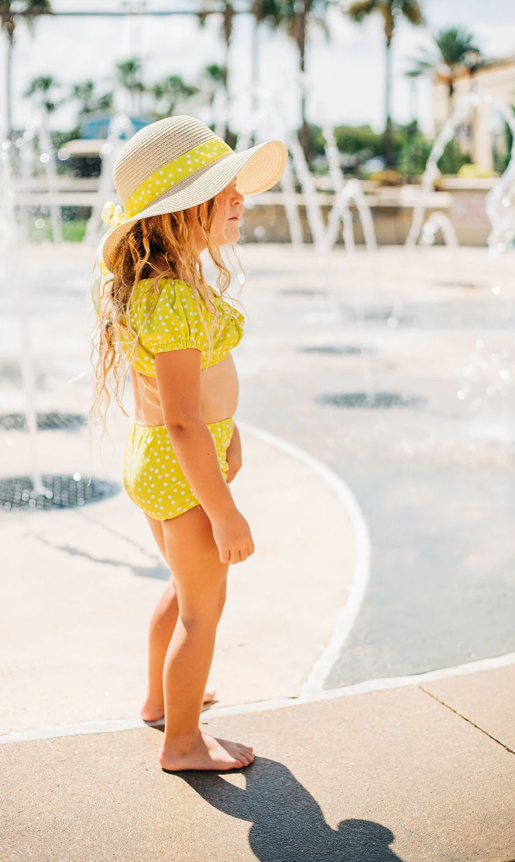 Retro Bikini - Yellow Dots - Image 5