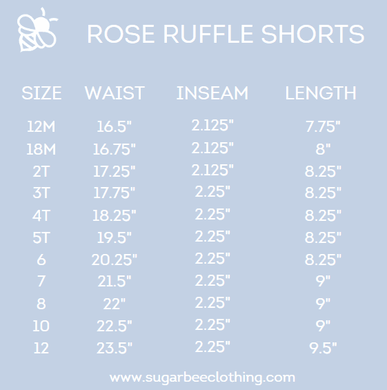 Rose Ruffle Shorts - Ditsy Floral - Image 6