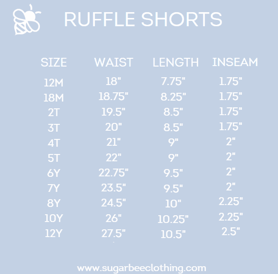 Rose Ruffle Shorts - Wildflower Trail - Image 3