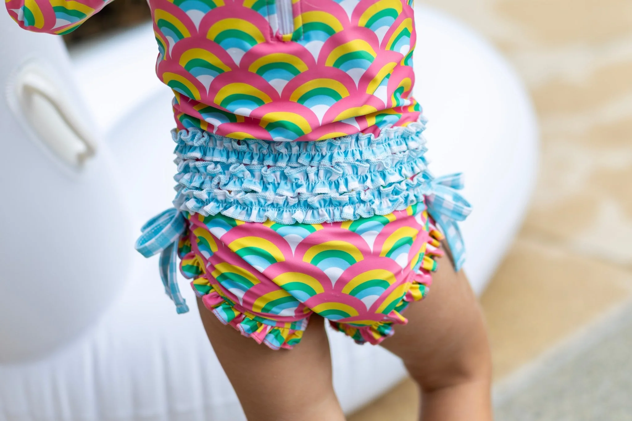 Ruffle Bottom - Retro Rainbow - Image 3