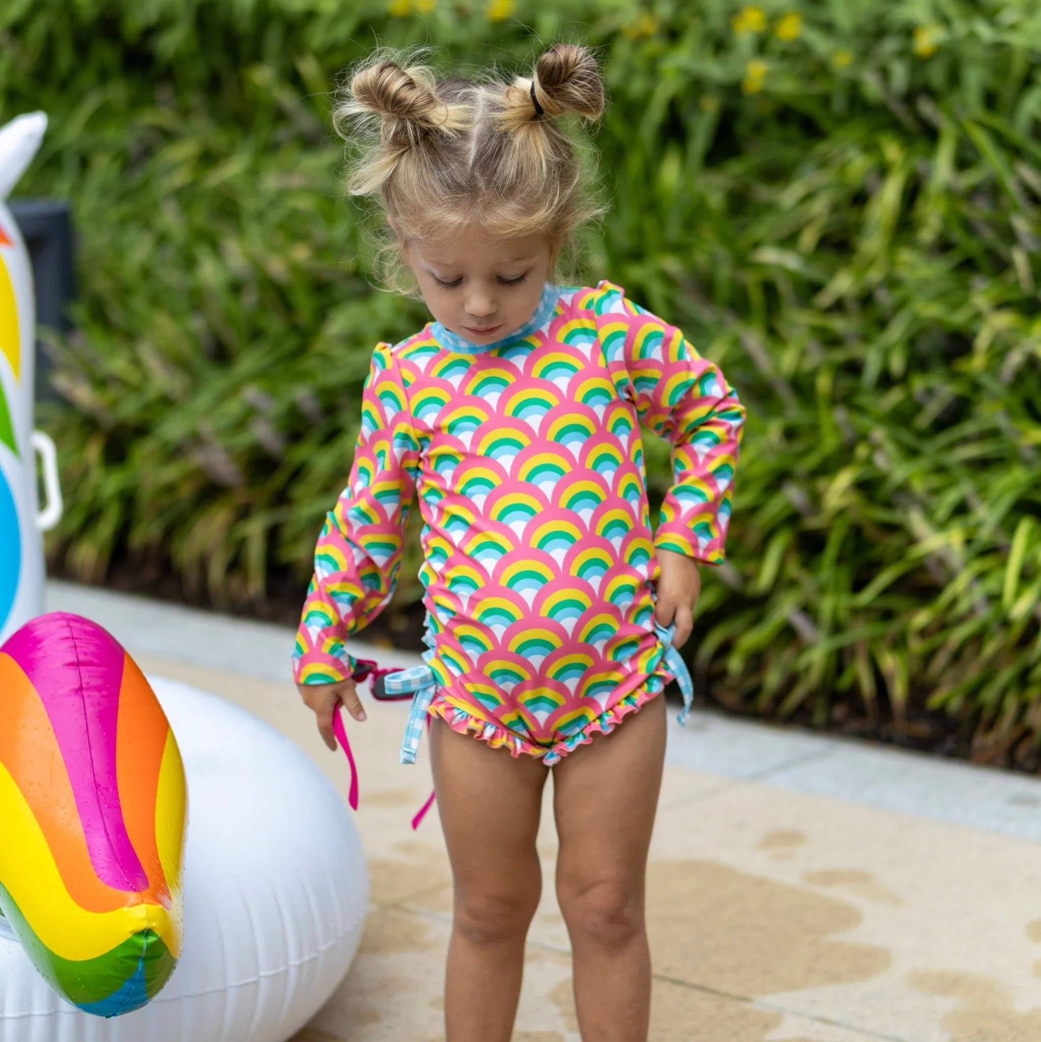 Ruffle Bottom - Retro Rainbow - Image 4