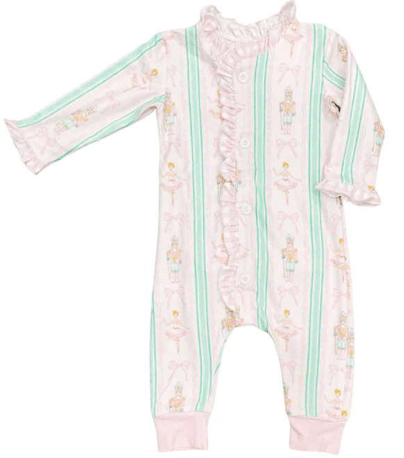 Ruffle Buttflap Pajamas - Nutcracker Holiday Lounge - Image 3