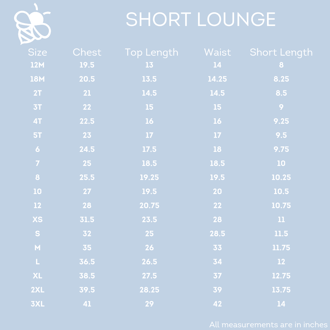 Ruffle Short Sleeve Lounge Set - Girls Fishing - Image 6