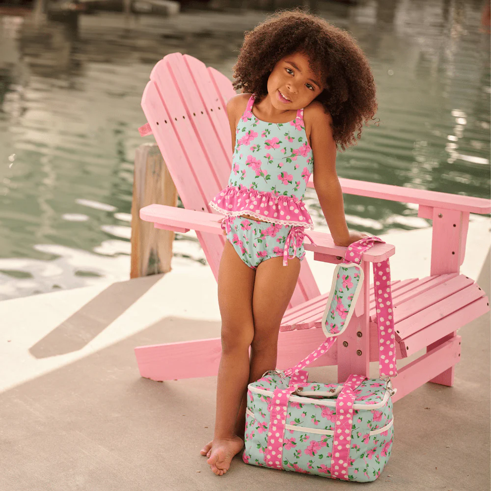Ruffle Tankini - Bougainvillea - Image 4