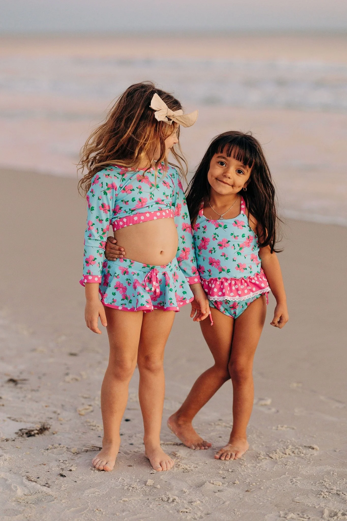 Ruffle Tankini - Bougainvillea - Image 9