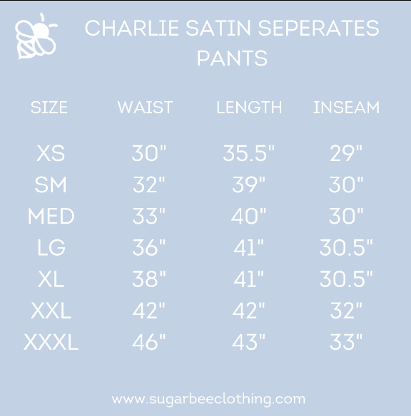 Charlie Satin Separates - Red Pants - Image 4