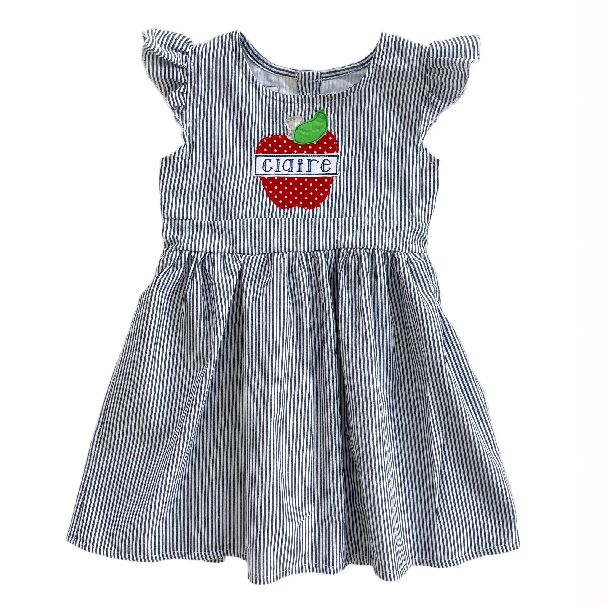 Seersucker Apple Dress - Image 7