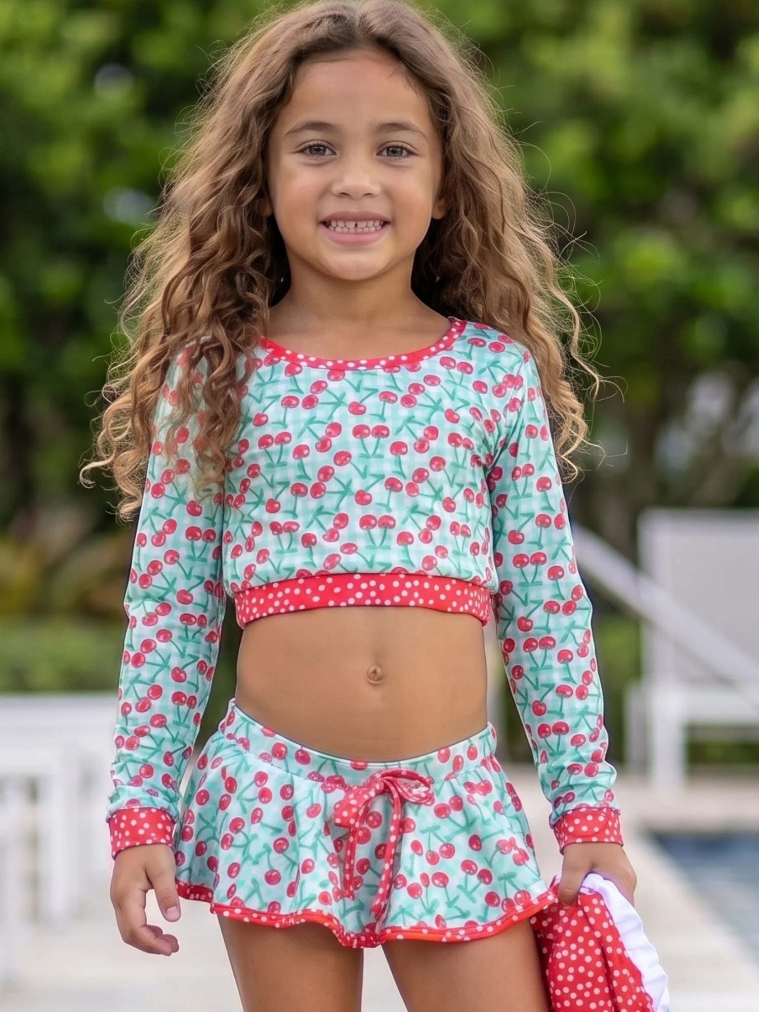 Skirt Bikini - Cherry Jubilee