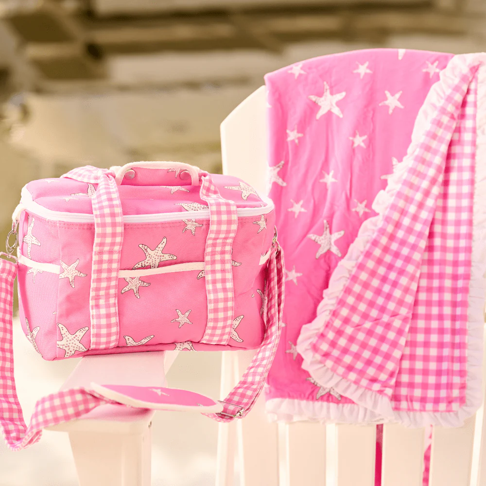 Soft-Sided Coolers - Pink Starfish - Image 2