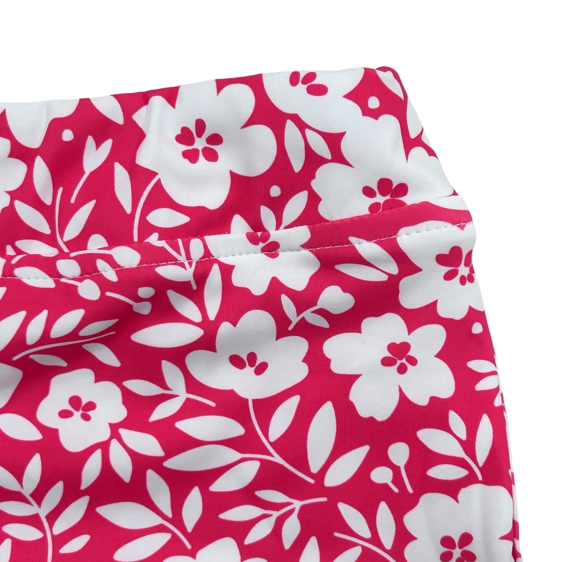 Straight Tennis Skirt - Magenta Ditsy Floral - Image 2