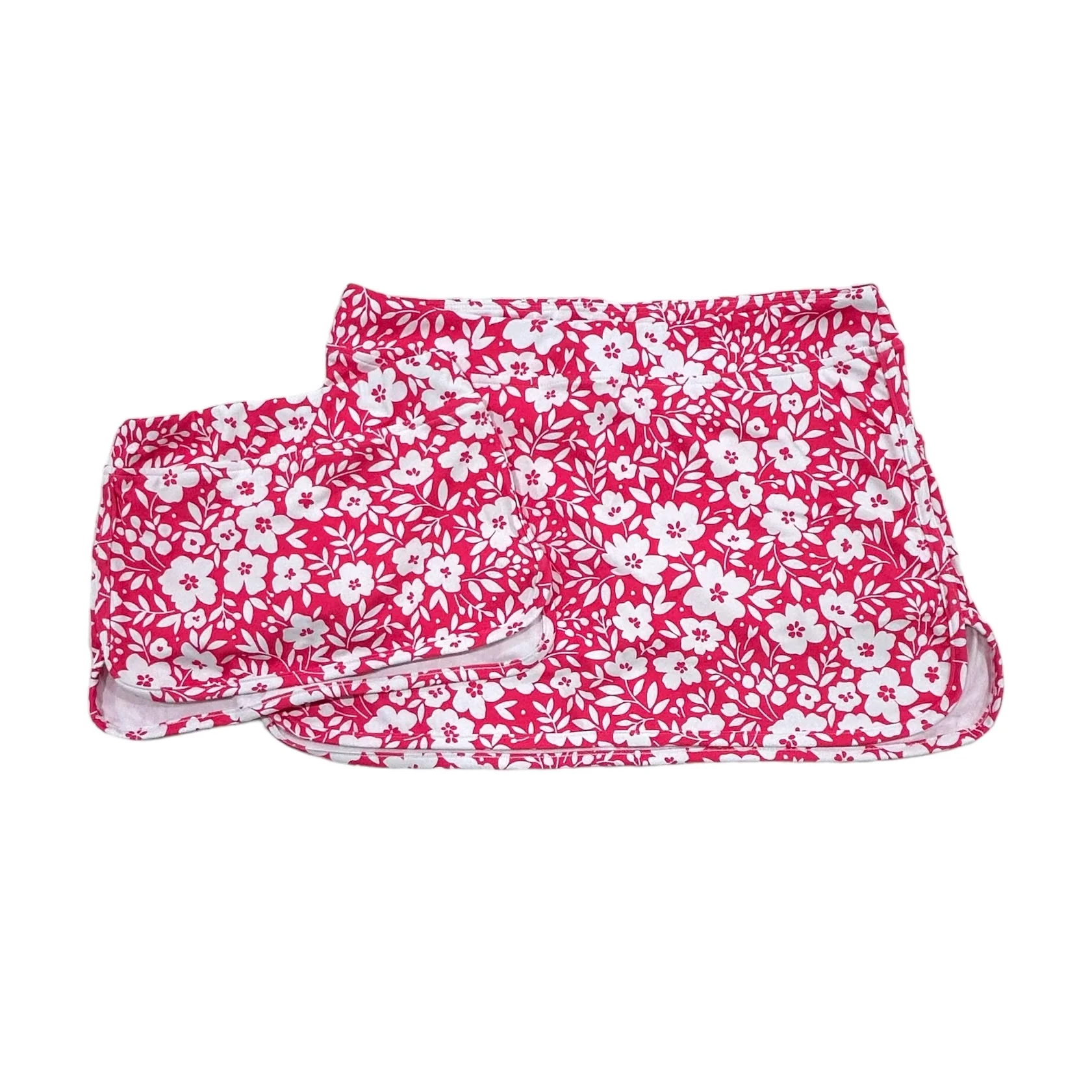 Straight Tennis Skirt - Magenta Ditsy Floral - Image 3