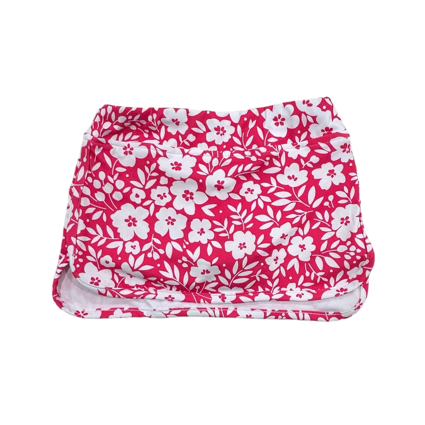 Straight Tennis Skirt - Magenta Ditsy Floral - Image 4