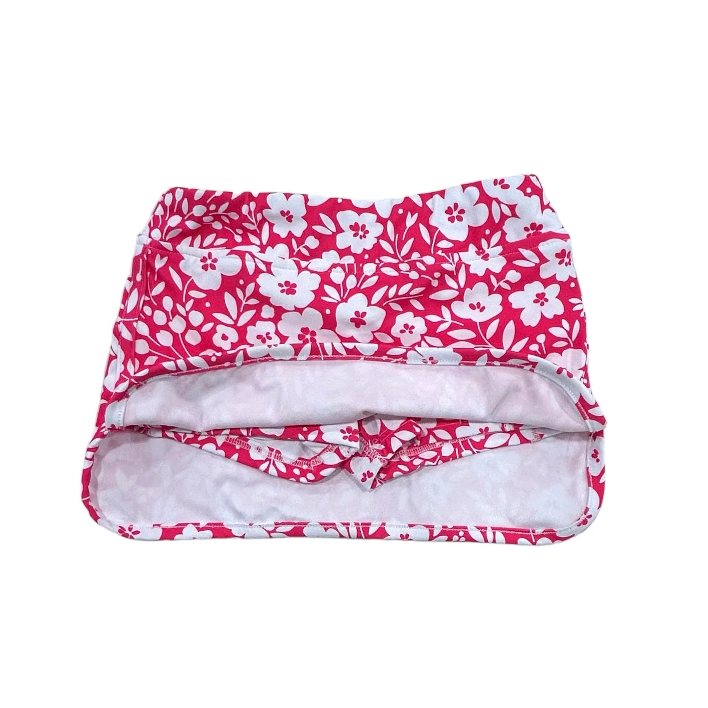 Straight Tennis Skirt - Magenta Ditsy Floral - Image 5