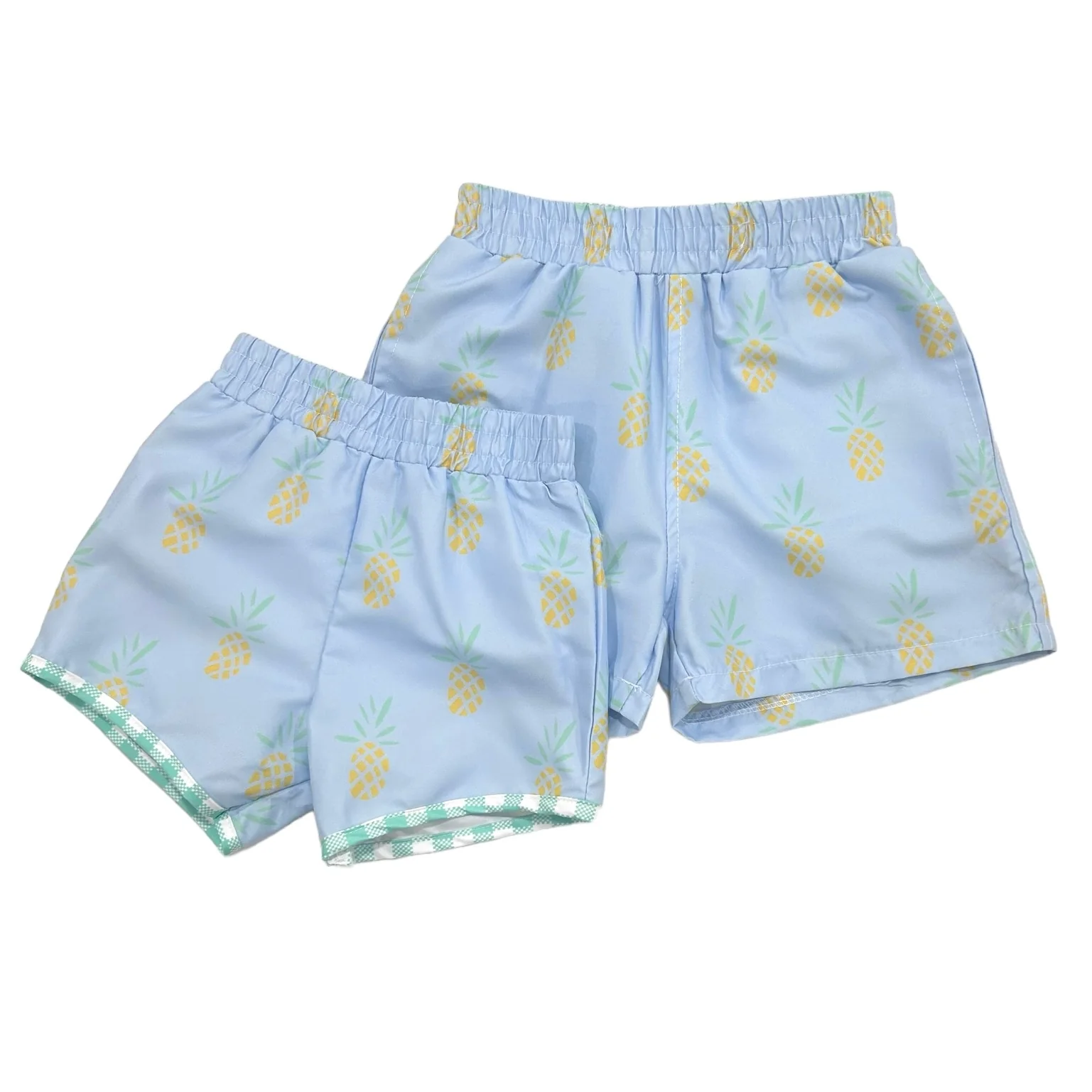 Swim Shorts - Blue Pineapples - Image 5