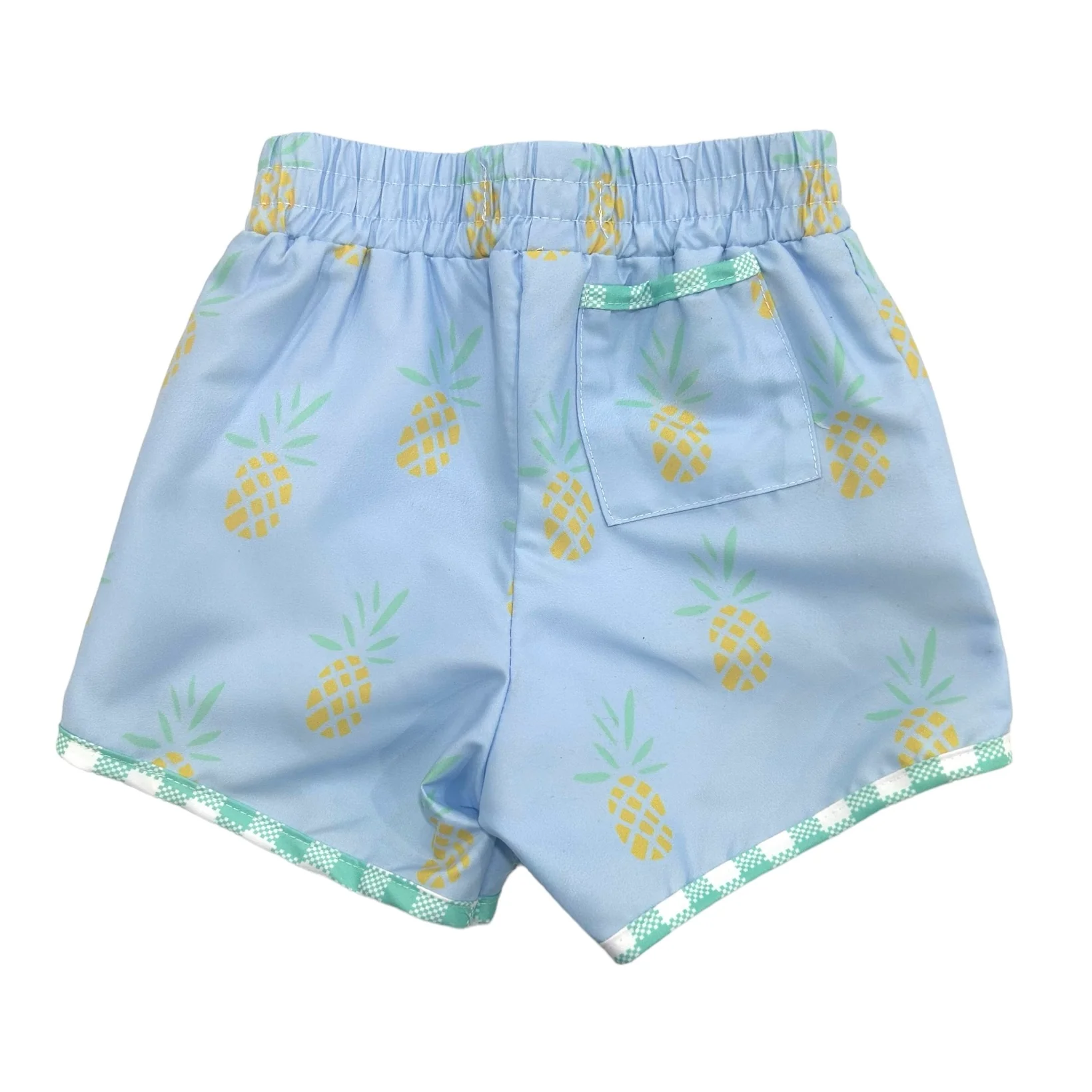 Swim Shorts - Blue Pineapples - Image 8