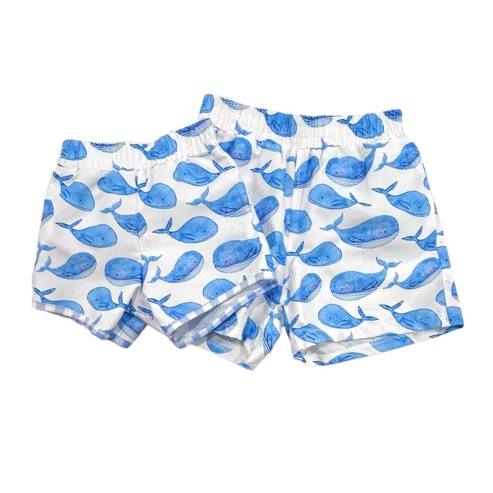 Swim Shorts - Whales - Image 7