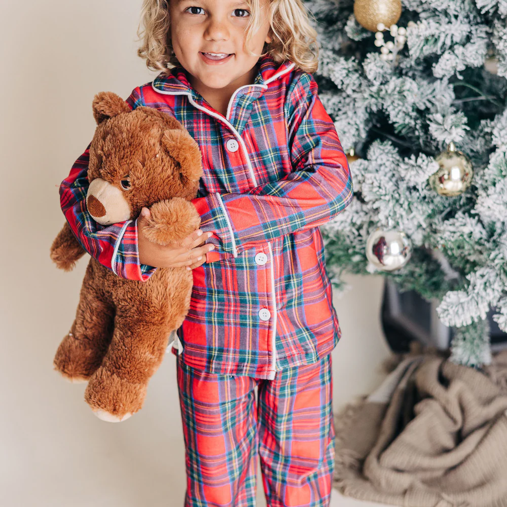 Button Down Pajamas - Tartan Holiday Lounge - Image 5