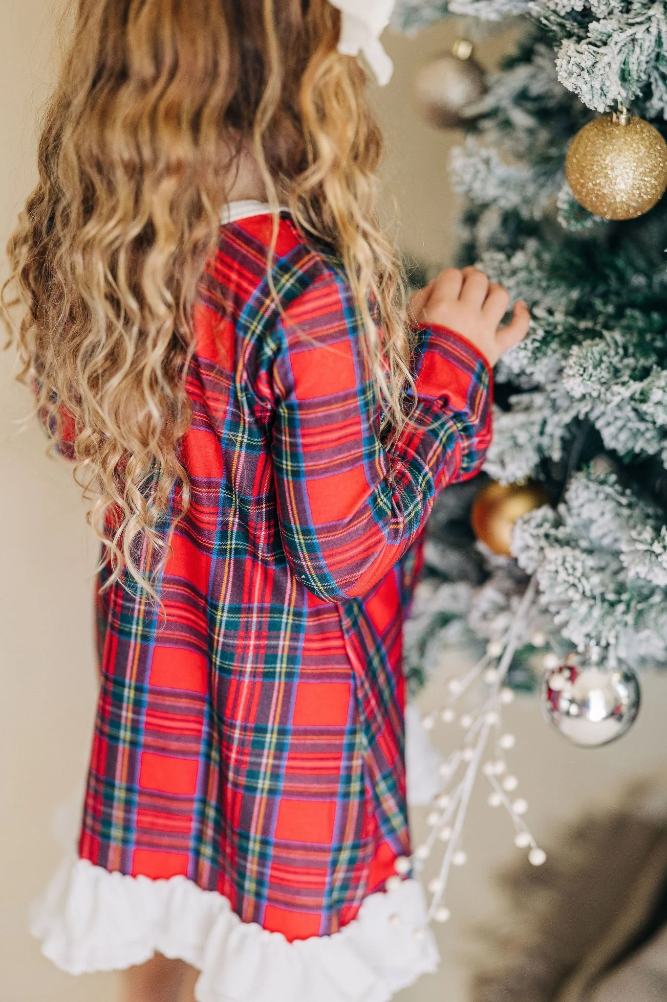 Gown with Bloomers - Tartan Holiday Lounge - Image 7