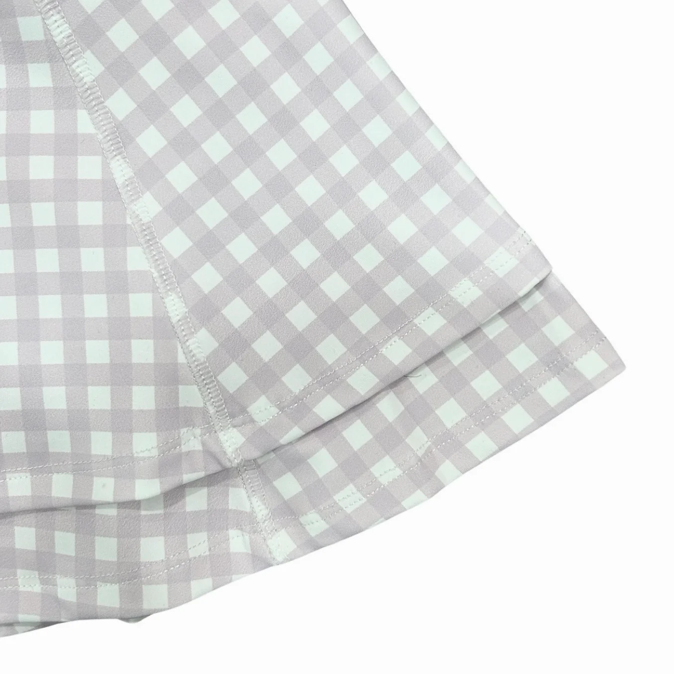 Ruffle Tennis Dress - Lavender Gingham - Image 3