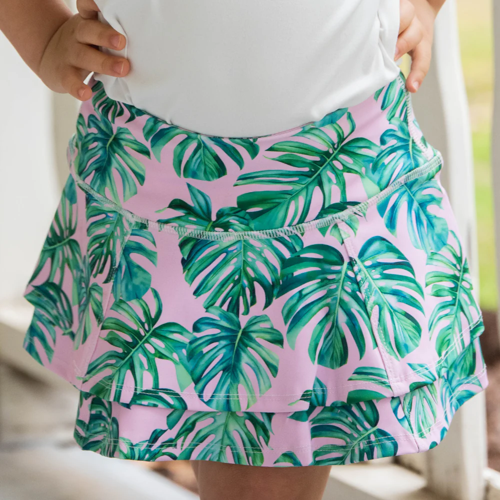 Tennis Skirt - Palm Leaves - Image 2