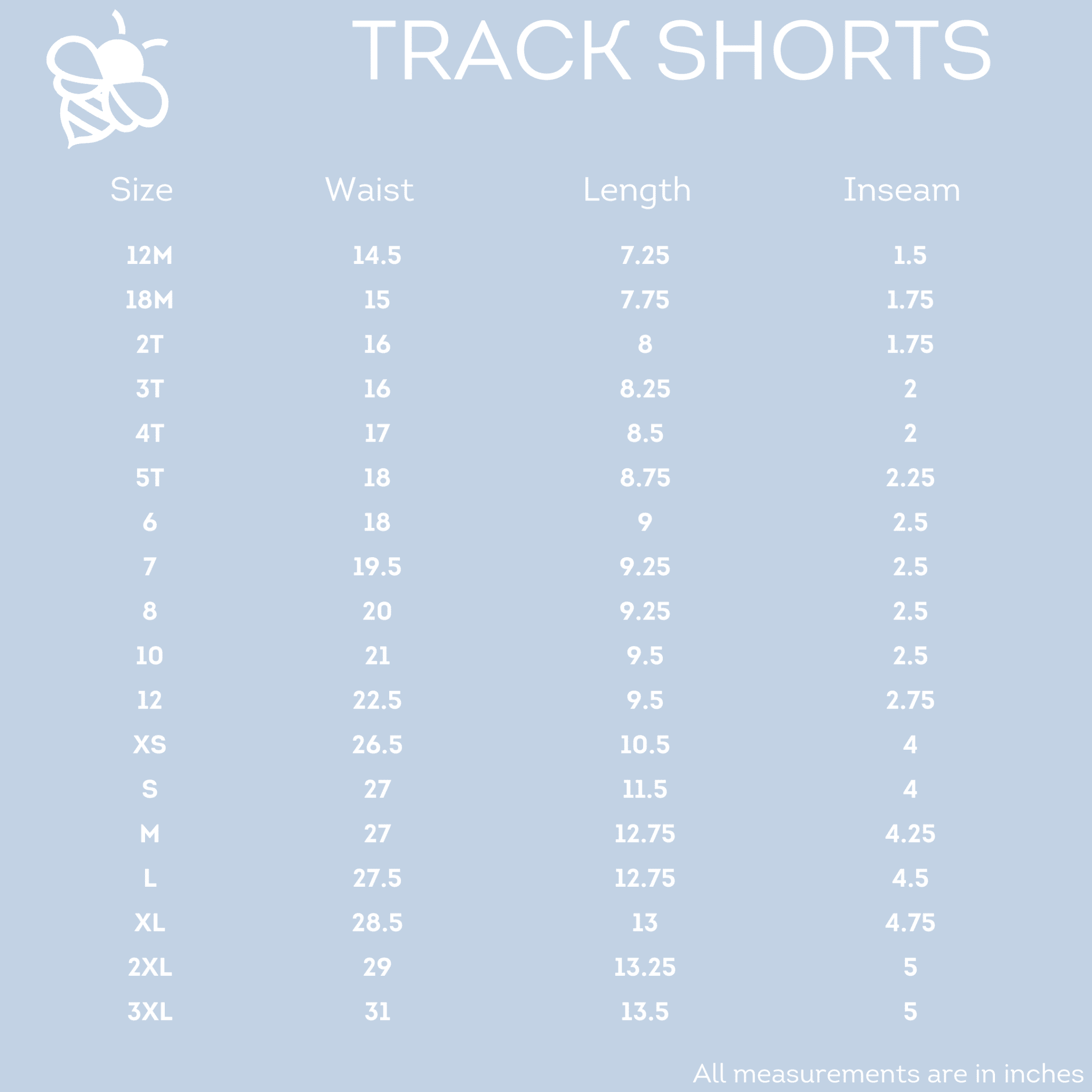 Track Shorts - Baby Blue - Image 2
