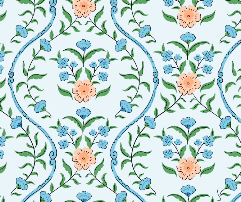 2-Piece Set - Fairway Argyle & Heritage Toile - Image 3