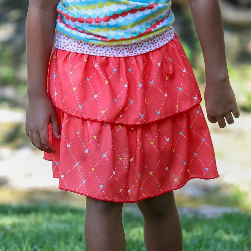 2-Piece Skort Set - Seaside Scallope - Image 3