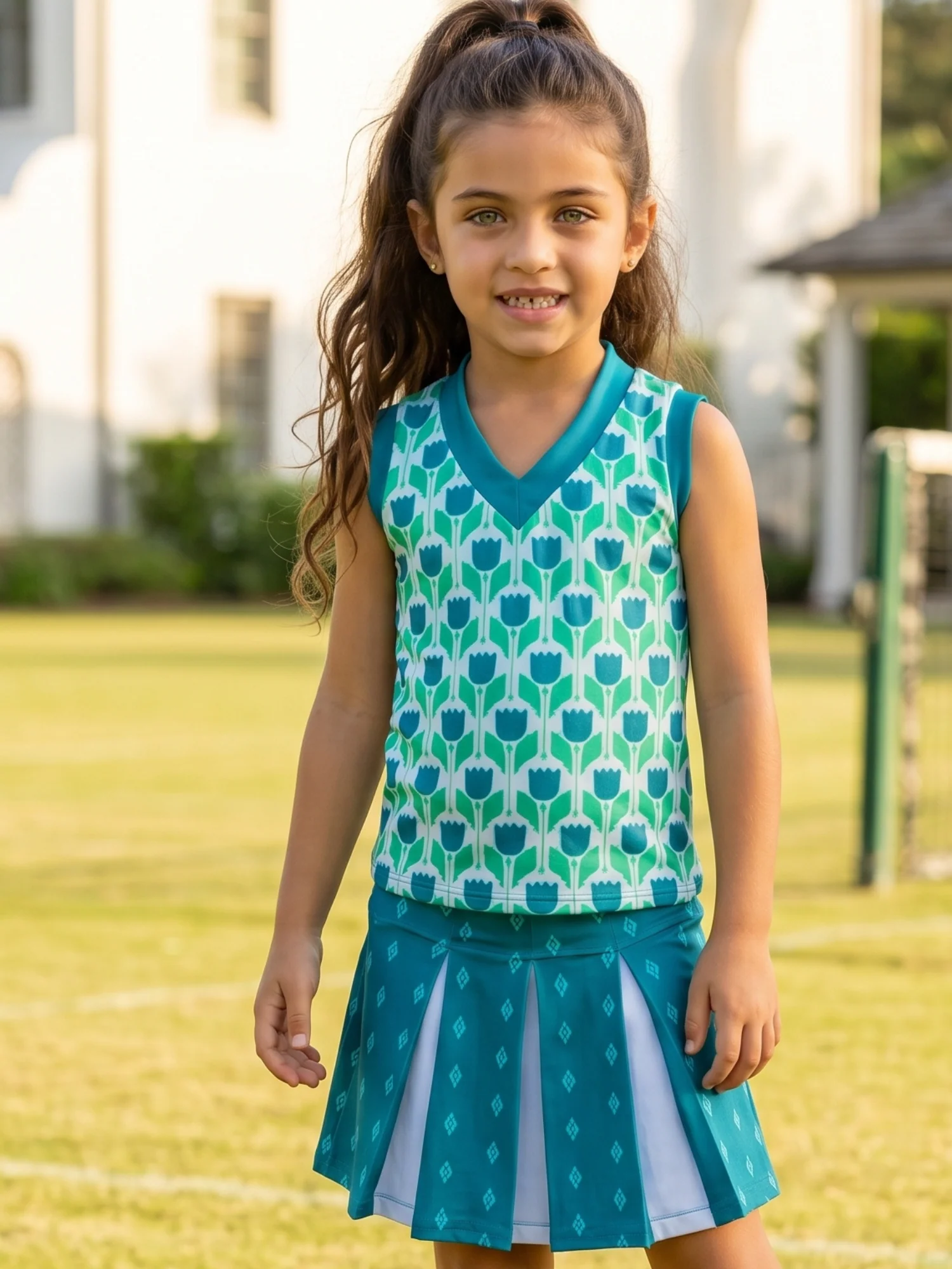 2-Piece Skort Set – Tulip Court Prep Club Diamond