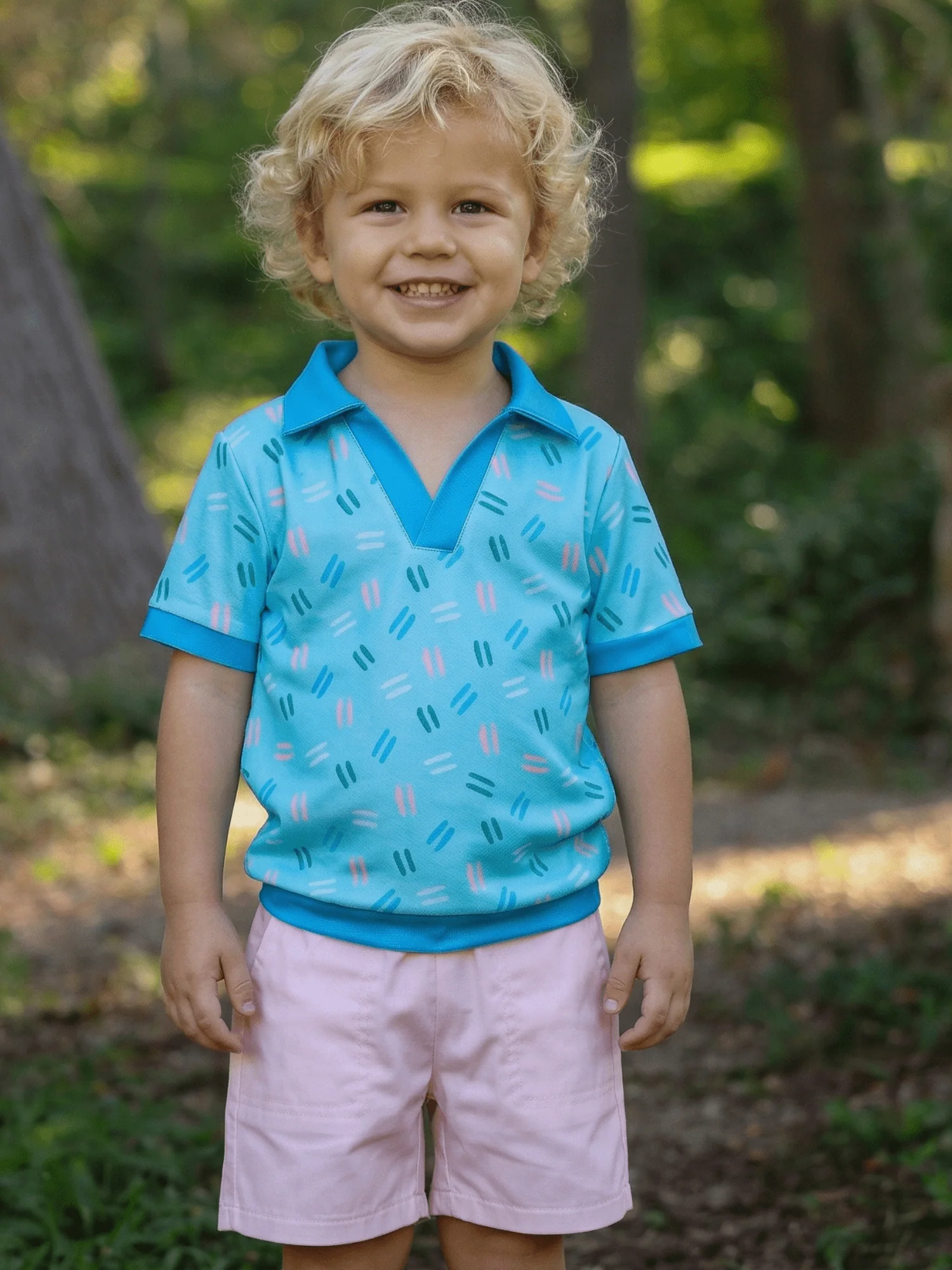 2-Piece Short Set - Water's Edge