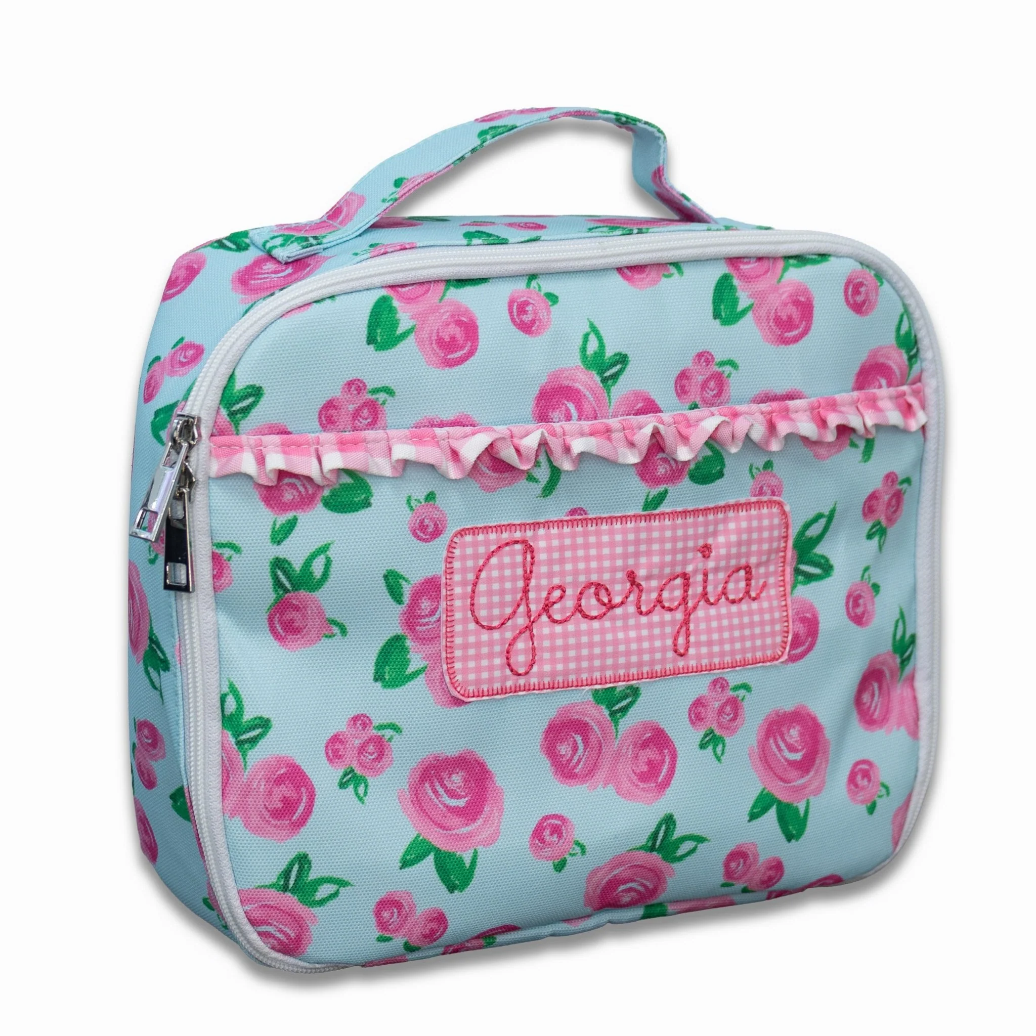 Lunch Bag - Watercolor Roses - Image 3
