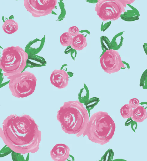 Backpack - Watercolor Roses - Image 5