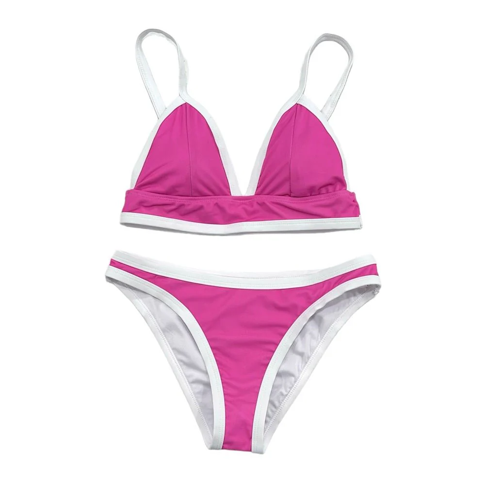 Woman's Bikini - Bougainvillea Color Block - Image 5