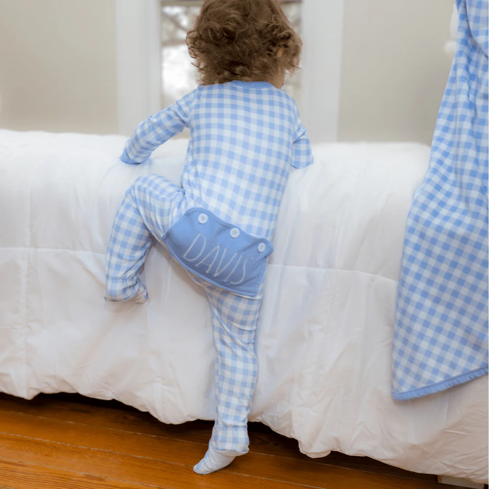 Zippy - Blue Gingham - Image 2