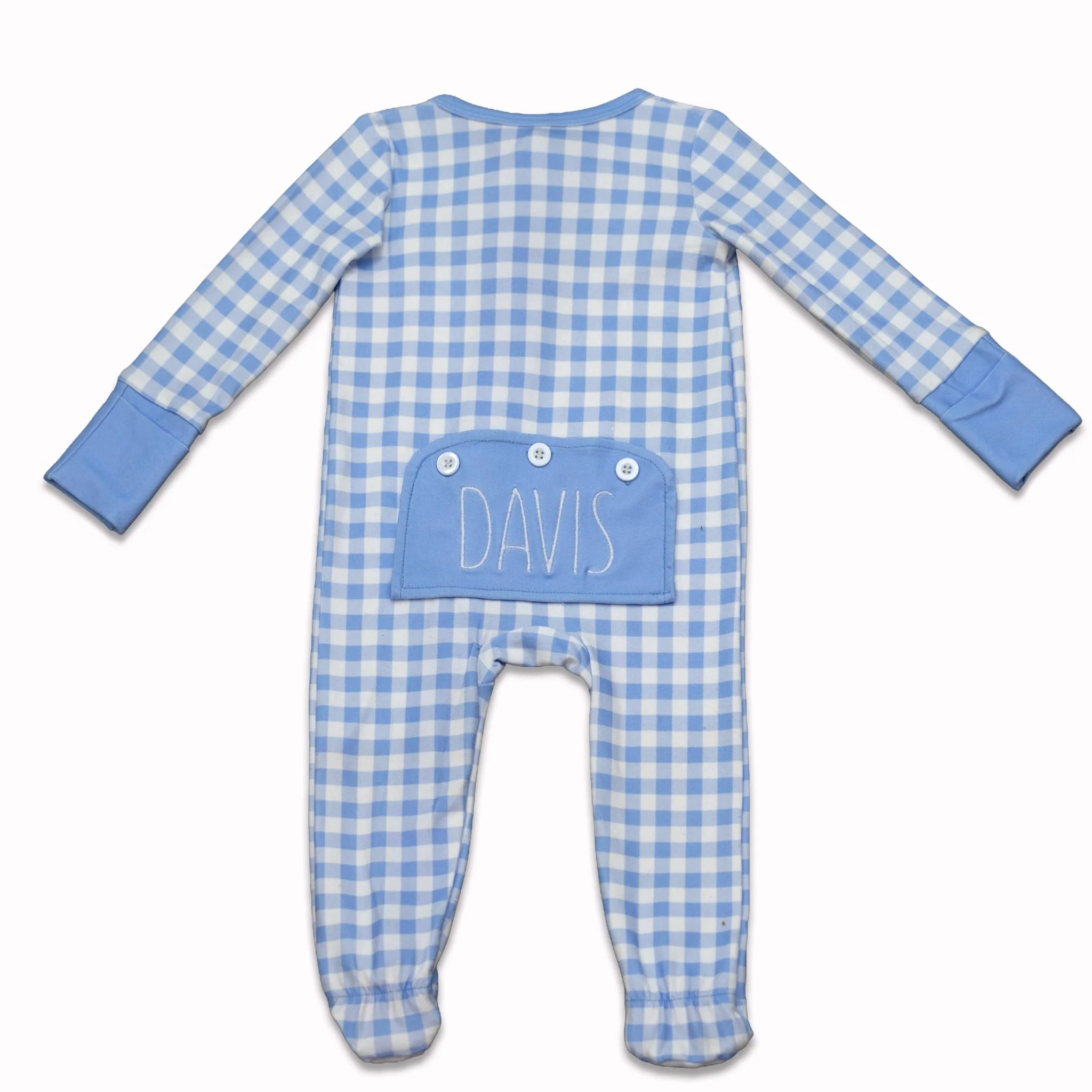 Zippy - Blue Gingham - Image 5