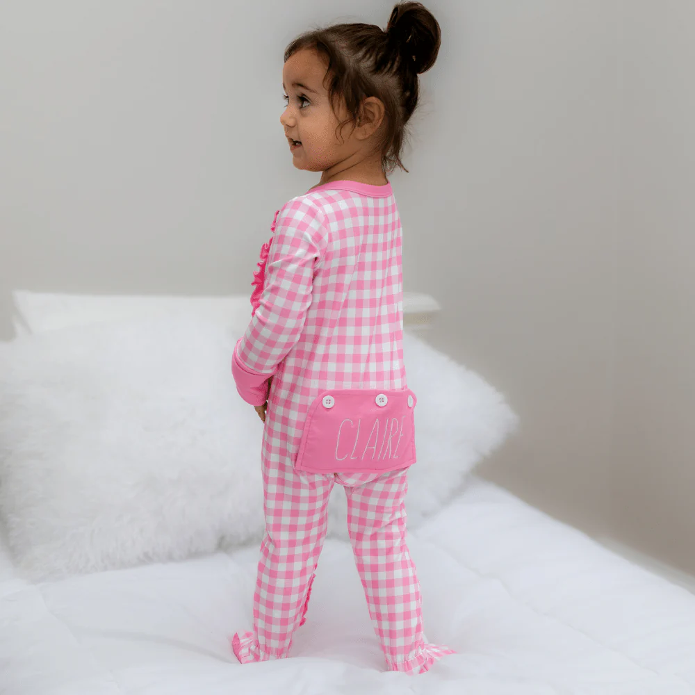 Zippy - Pink Gingham - Image 3