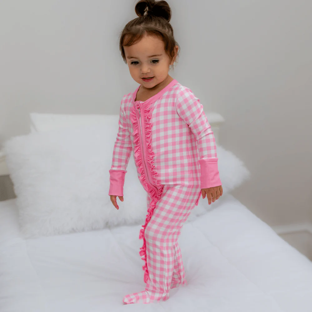Zippy - Pink Gingham - Image 4